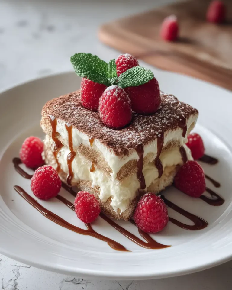 Decadent Delight: Unveiling the Irresistible White Chocolate Raspberry Tiramisu - Featured Image