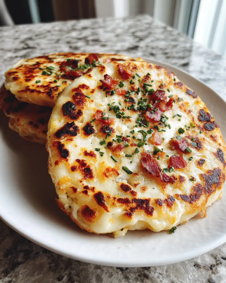 Final dish - Cheesy Delight: Discover the Magic of Arepas con Queso