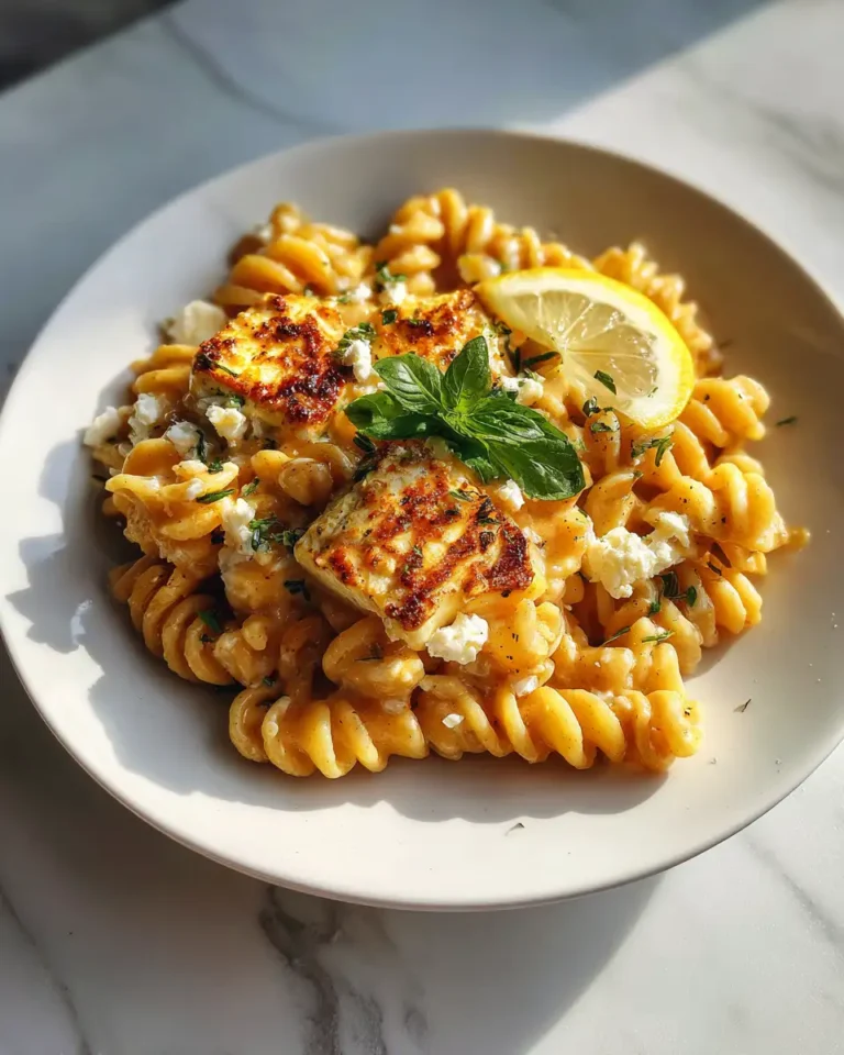 Zesty Comfort in a Dish: Baked Feta Lemon Pasta Delight - Featured Image