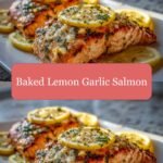 Zesty Delight Baked Lemon Garlic Salmon Recipe