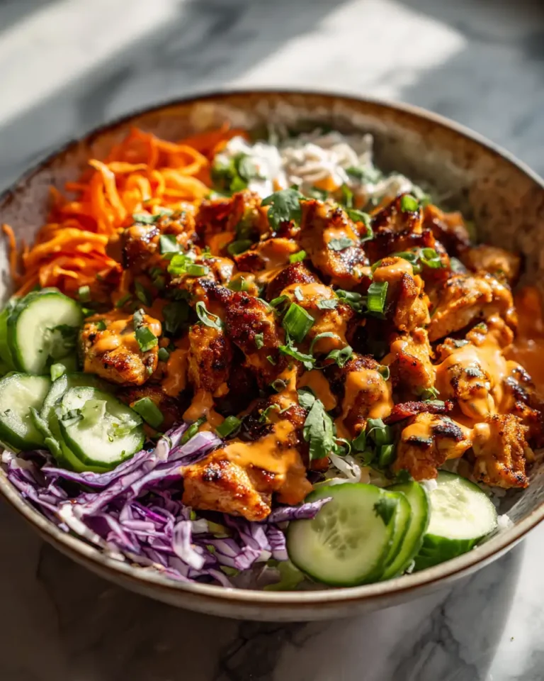 Spice Up Your Meal Routine with a Flavor-Packed Bang Bang Chicken Bowl - Featured Image