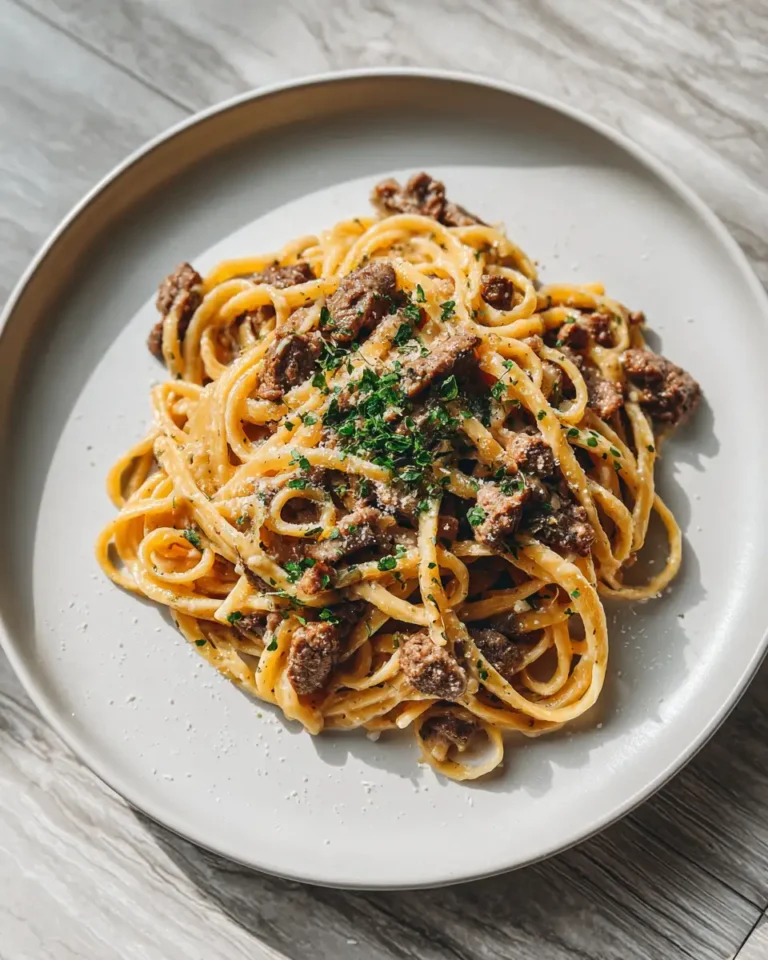 Heavenly Harmony: Indulge in the Ultimate Beef Pasta Cream Sauce Experience - Featured Image