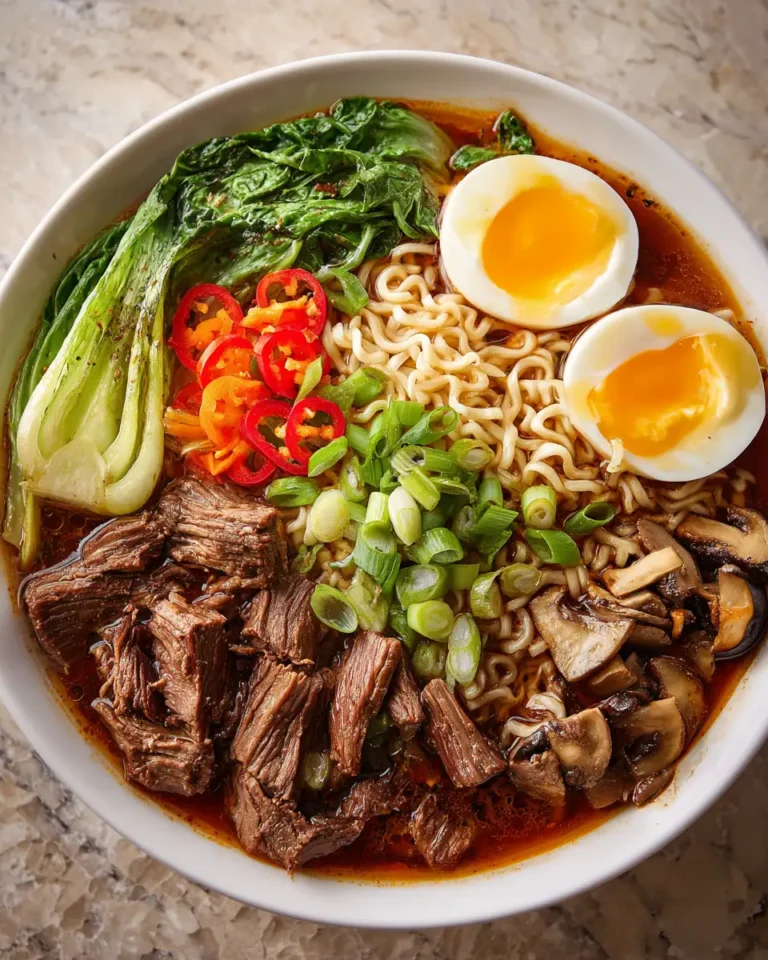 Ultimate Comfort: Slow Cooker Beef Ramen Bliss - Featured Image