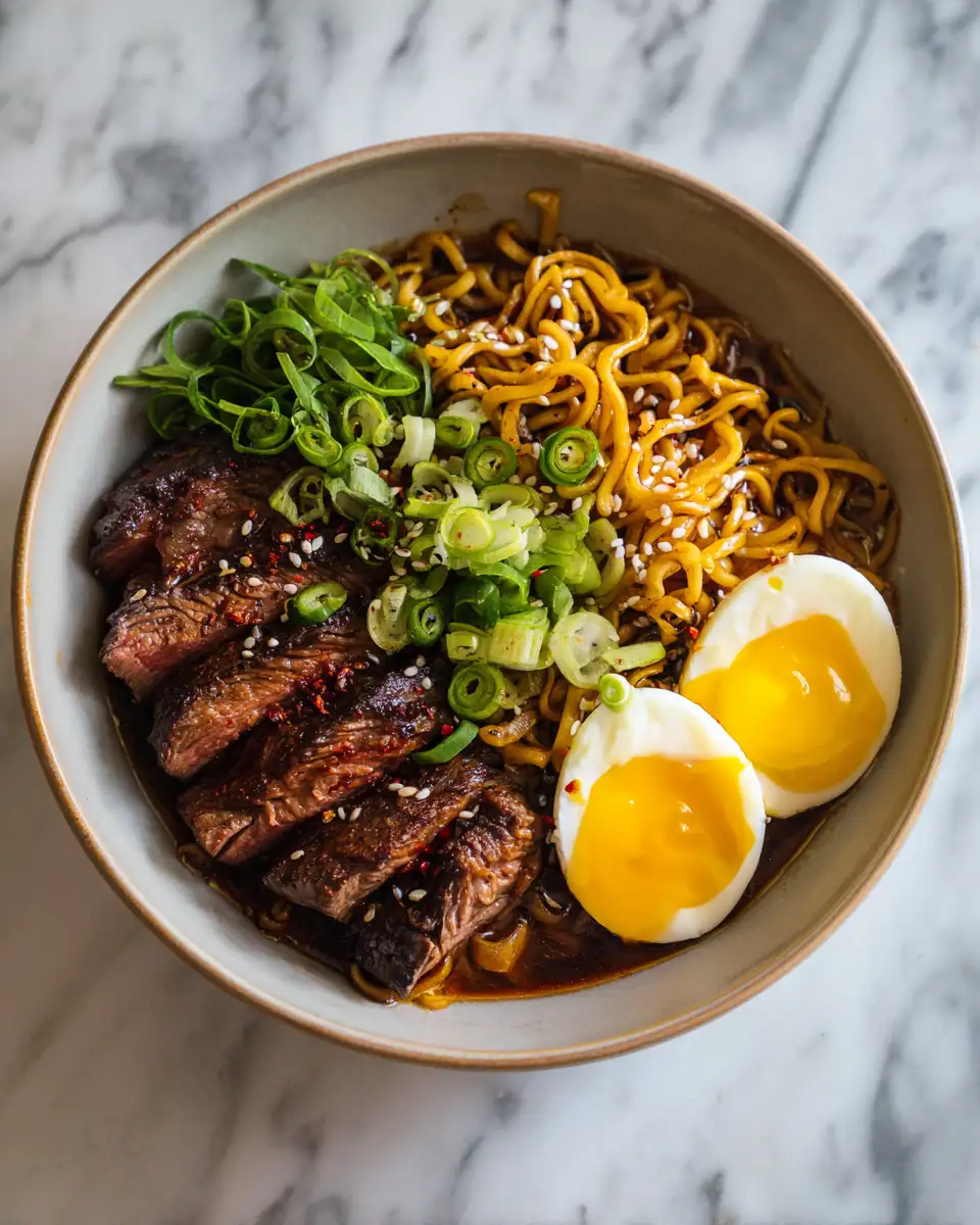Final dish - Ultimate Comfort: Slow Cooker Beef Ramen Bliss