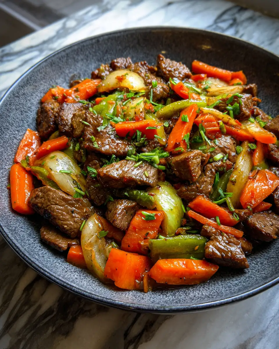 Final dish - Effortless Beef Skillet Dinner: Your Weeknight Hero