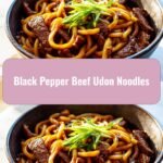 Savory Sensation: Black Pepper Beef Udon Noodles That'll Tantalize Your Taste Buds