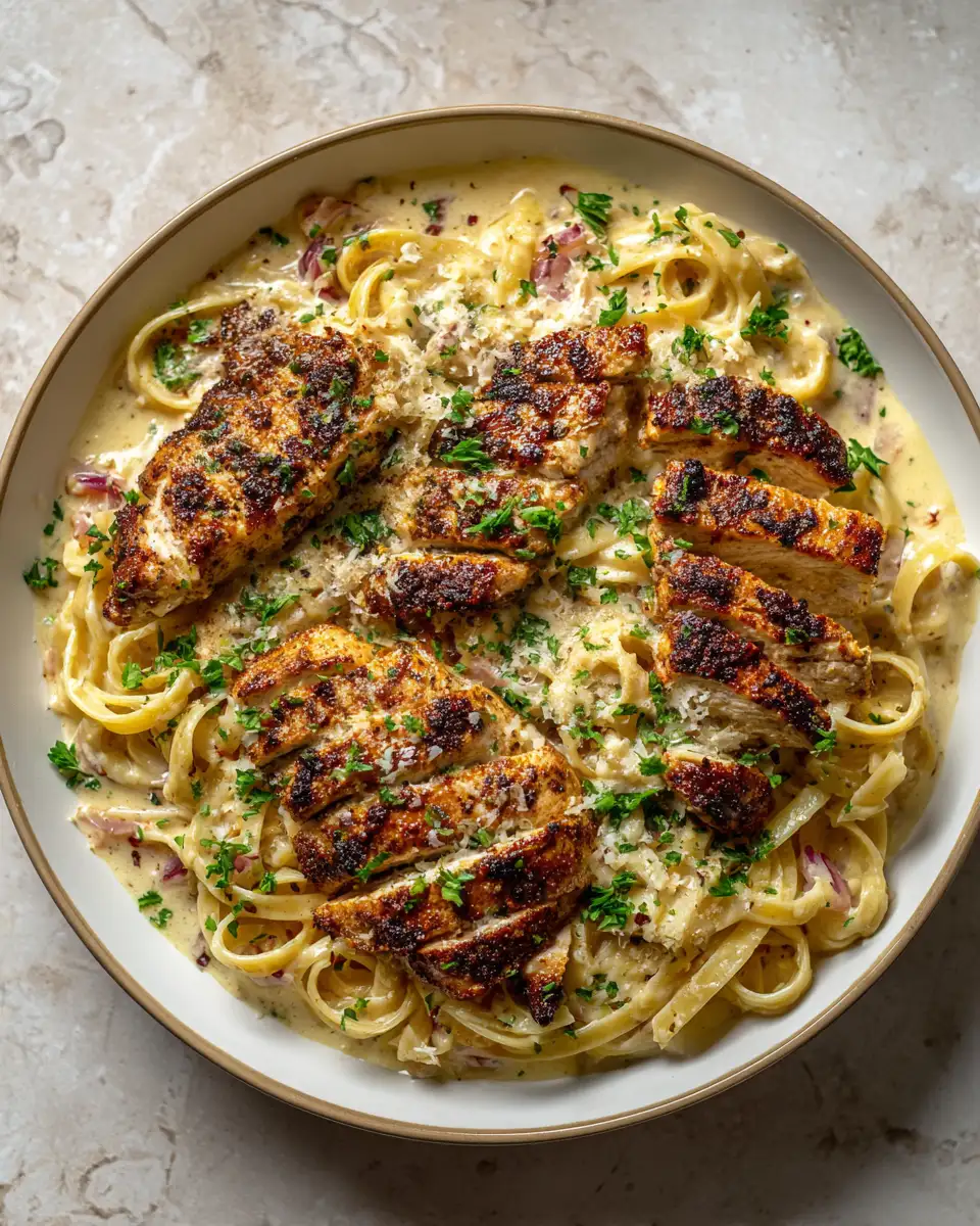 Spice Meets Cream: Irresistible Blackened Cajun Chicken Alfredo 4 Ingredients for Spice Meets Cream: Irresistible Blackened Cajun Chicken Alfredo