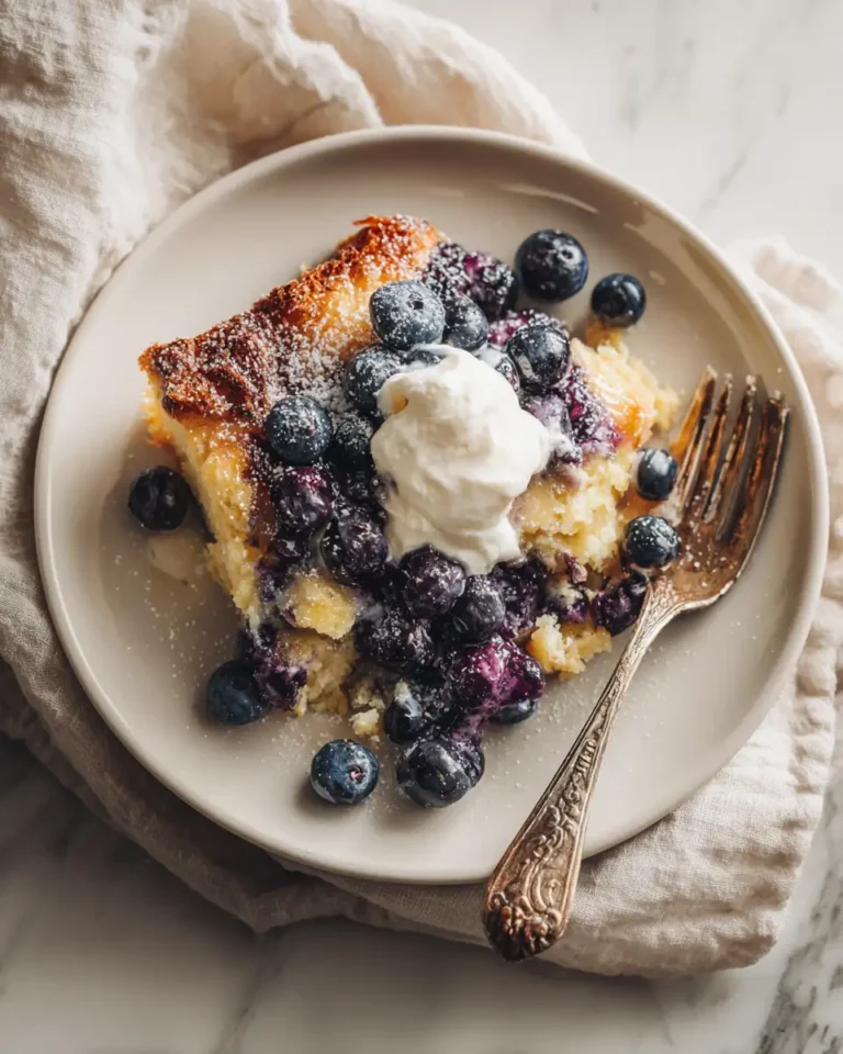 Blueberry Pancake Casserole: Breakfast Bliss in Every Bite - Featured Image