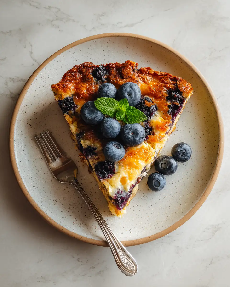 Final dish - Blueberry Pancake Casserole: Breakfast Bliss in Every Bite