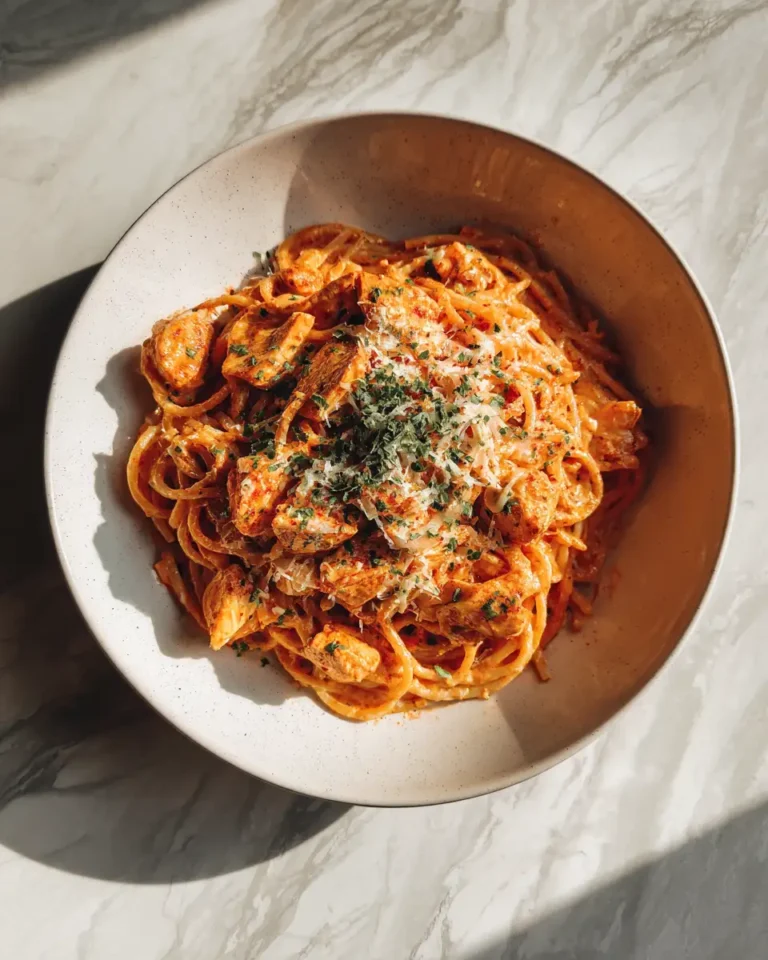 Indulge in Bold & Creamy Cajun Chicken Spaghetti Delight - Featured Image