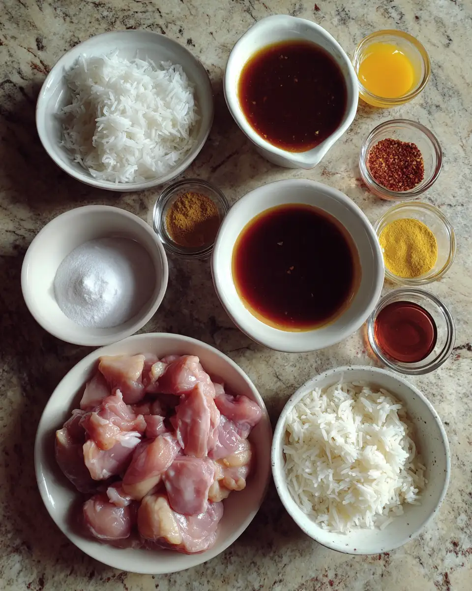 Ingredients for Savor the Flavor: Easy Bourbon Chicken Crockpot Recipe for Effortless Dinners