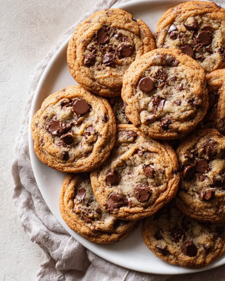 Irresistible Brown Butter Chocolate Chip Cookies: A Flavorful Twist on a Classic - Featured Image