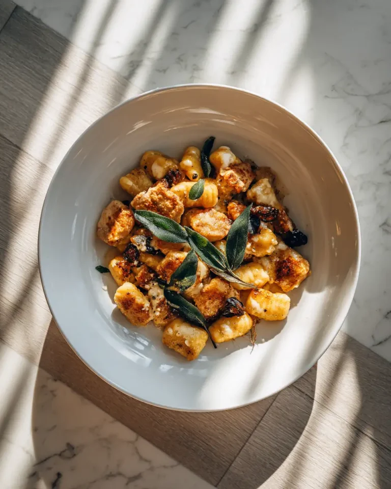 Indulge in Comfort: Brown Butter Sage Gnocchi Bliss - Featured Image