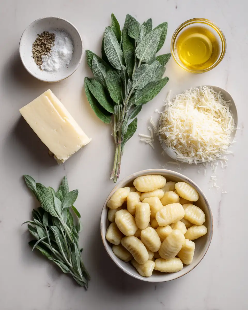 Indulge in Comfort: Brown Butter Sage Gnocchi Bliss 4 Ingredients for Indulge in Comfort: Brown Butter Sage Gnocchi Bliss