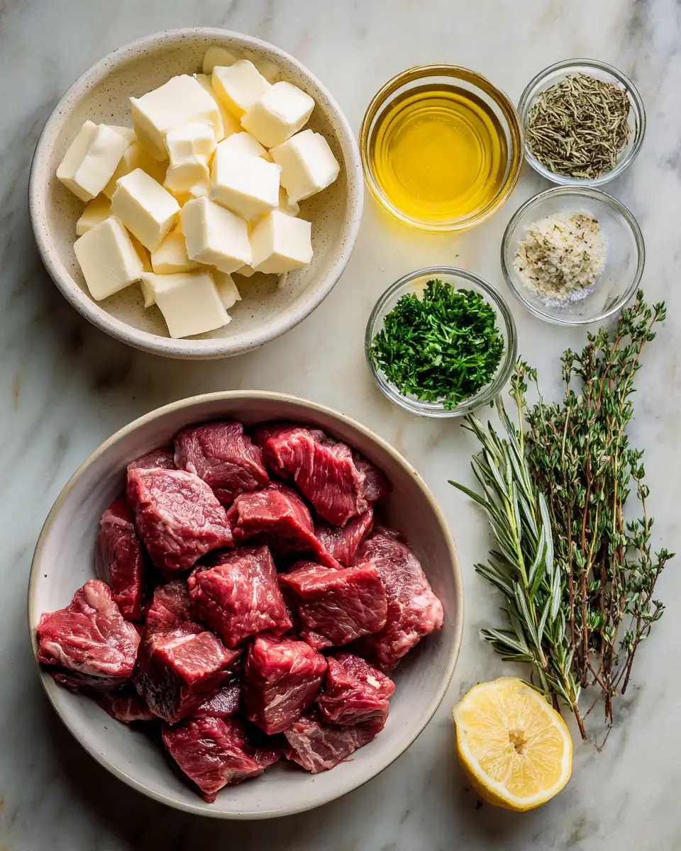 Sizzle and Savory: The Ultimate Butter Steak Skillet Experience 4 Ingredients for Sizzle and Savory: The Ultimate Butter Steak Skillet Experience