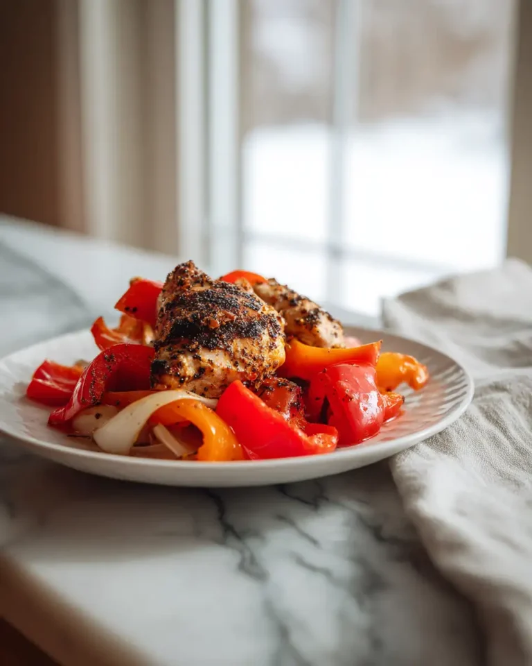 Spice Up Your Dinner with Flavorful Cajun Chicken Peppers - Featured Image