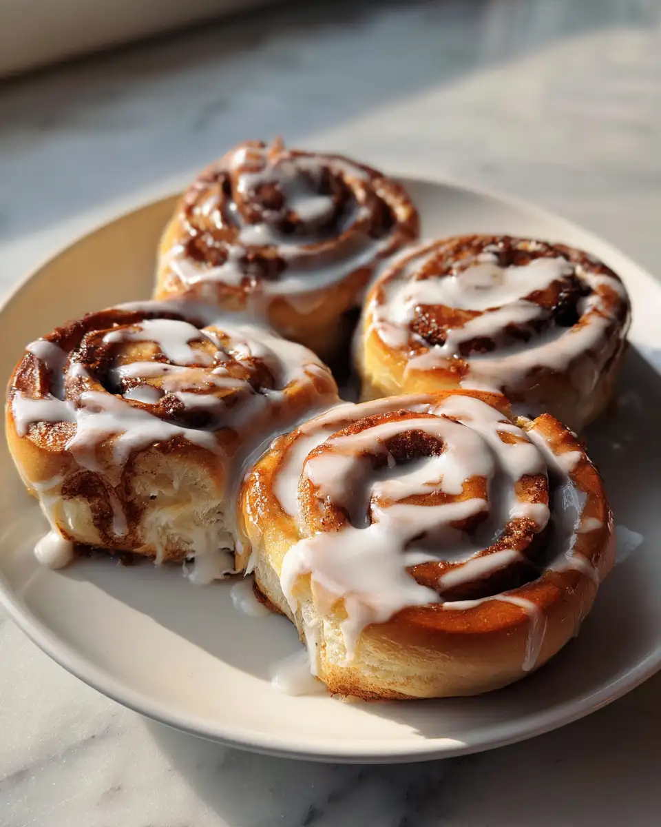 Final dish - Cozy Up Your Mornings with Irresistible Chai Cinnamon Rolls