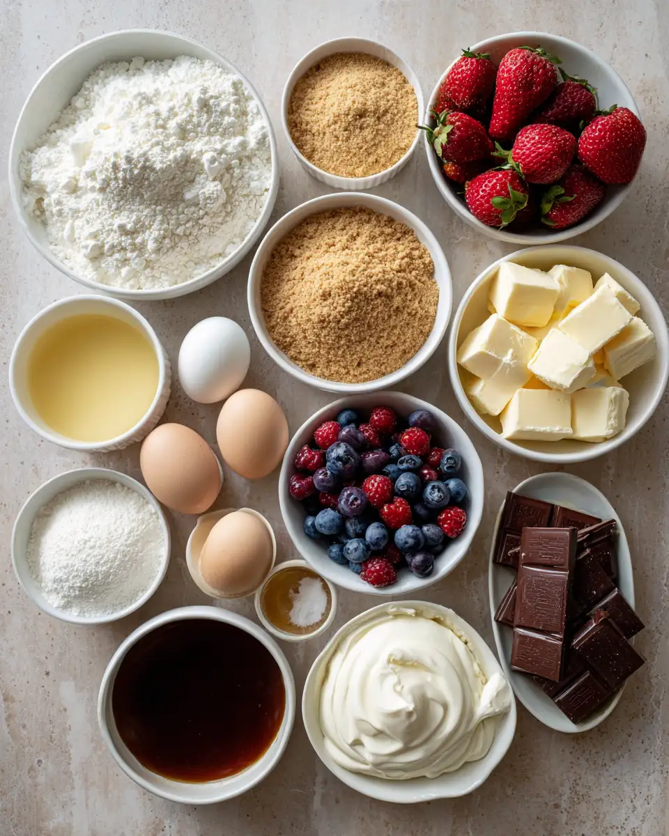 Ingredients for Decadent Delights: Cheesecake & Creamy Dessert Creations to Satisfy Your Sweet Tooth