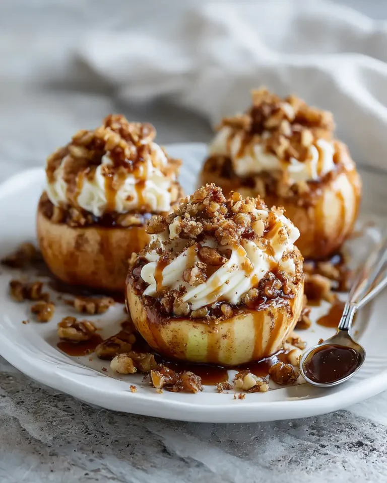 Decadent Delight: Cheesecake Stuffed Apples for Your Sweet Tooth Adventure - Featured Image