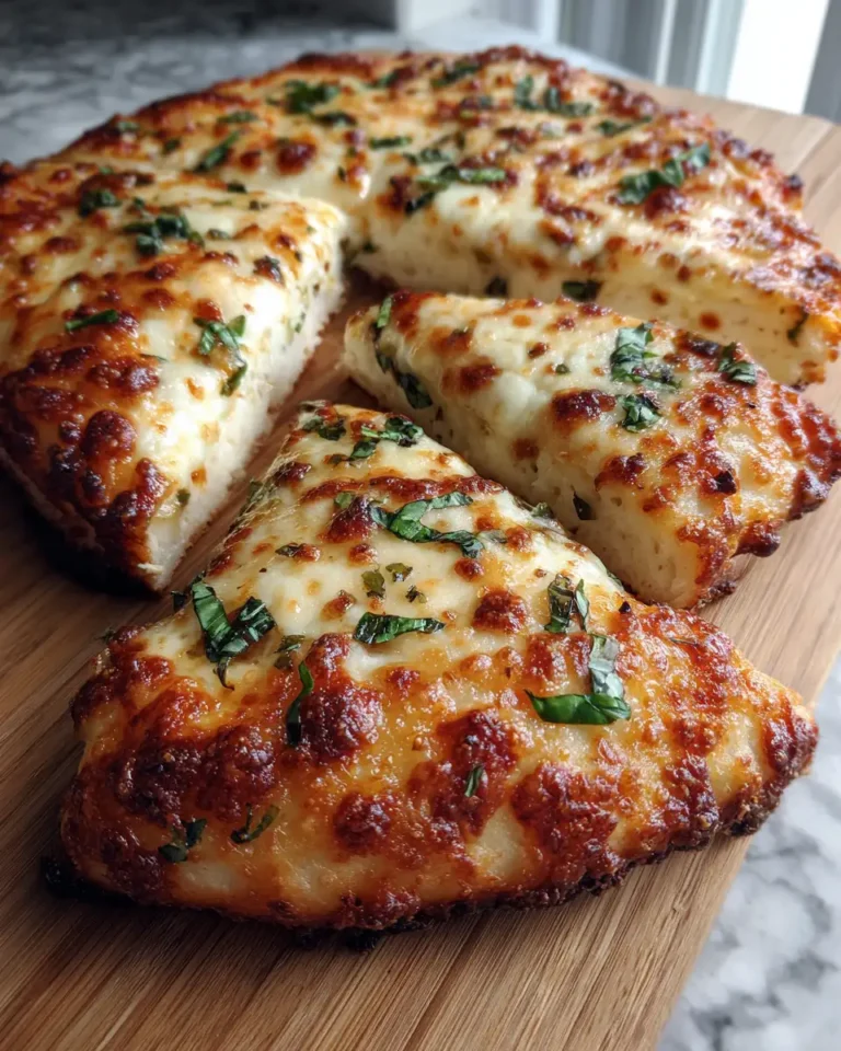 Melt-in-Your-Mouth Cheesy Basil Garlic Pizza Sensation - Featured Image