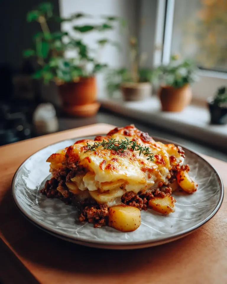 Ultimate Comfort: Cheesy Beef and Potato Bake Delight - Featured Image