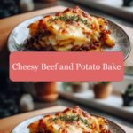 Ultimate Comfort: Cheesy Beef and Potato Bake Delight