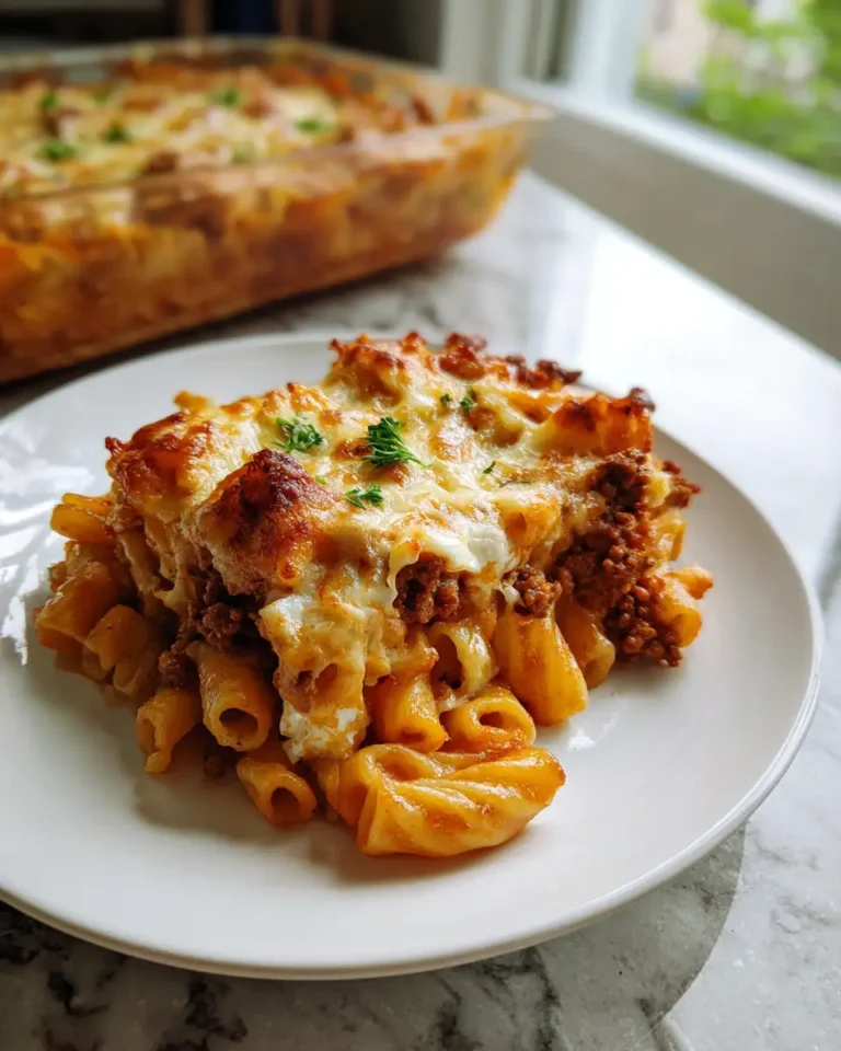 Irresistibly Cheesy Beef Pasta Bake: Your New Comfort Food Obsession - Featured Image
