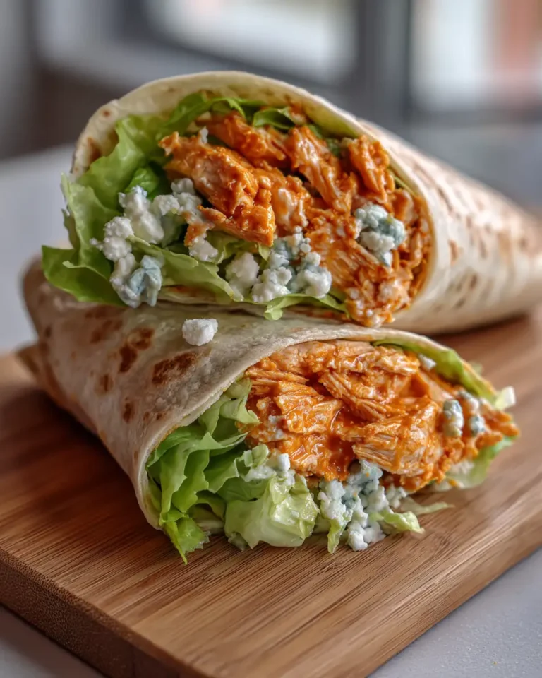Irresistible Cheesy Buffalo Chicken Wraps That Spice Up Your Meal Time - Featured Image