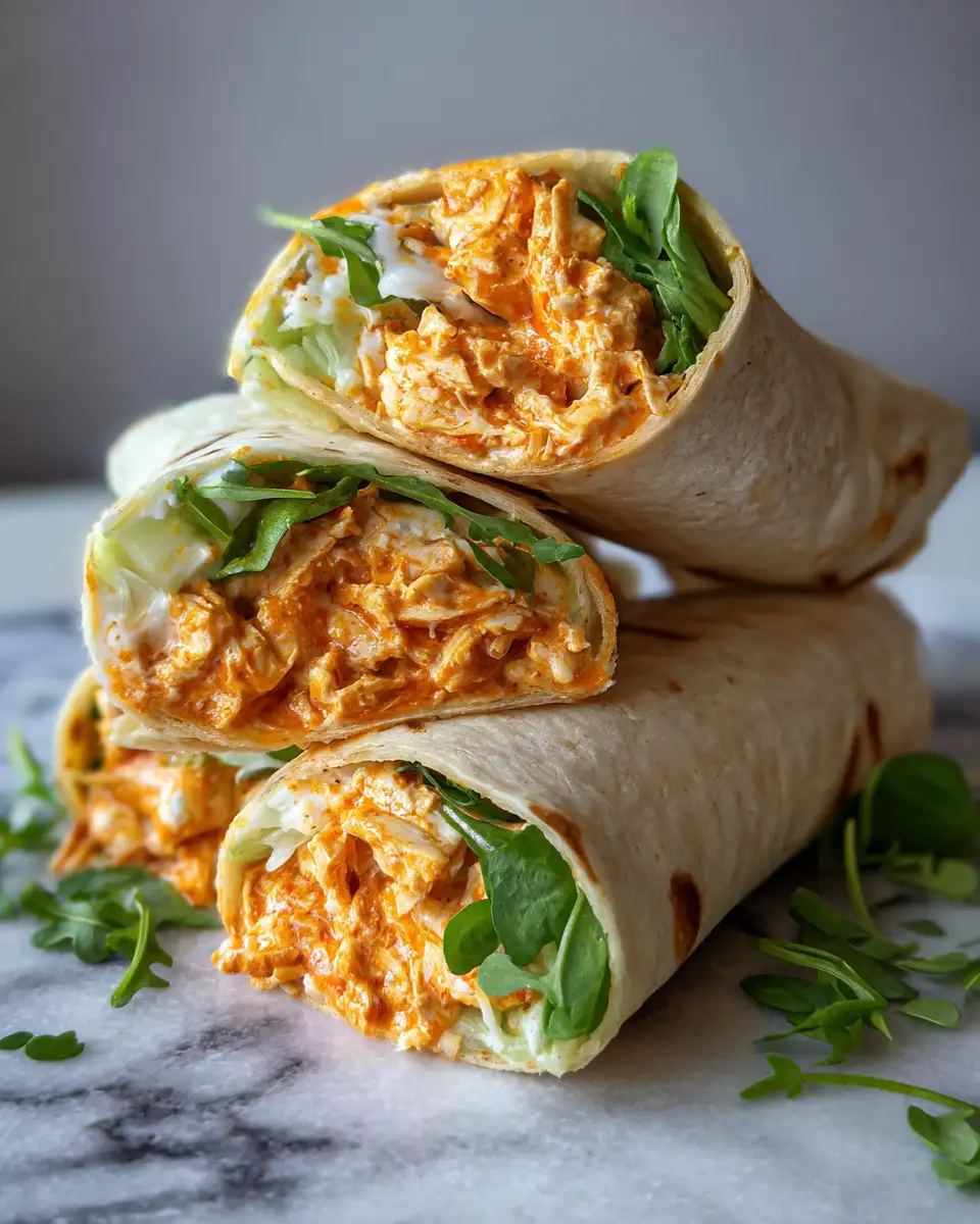 Irresistible Cheesy Buffalo Chicken Wraps That Spice Up Your Meal Time 6 Final dish - Irresistible Cheesy Buffalo Chicken Wraps That Spice Up Your Meal Time