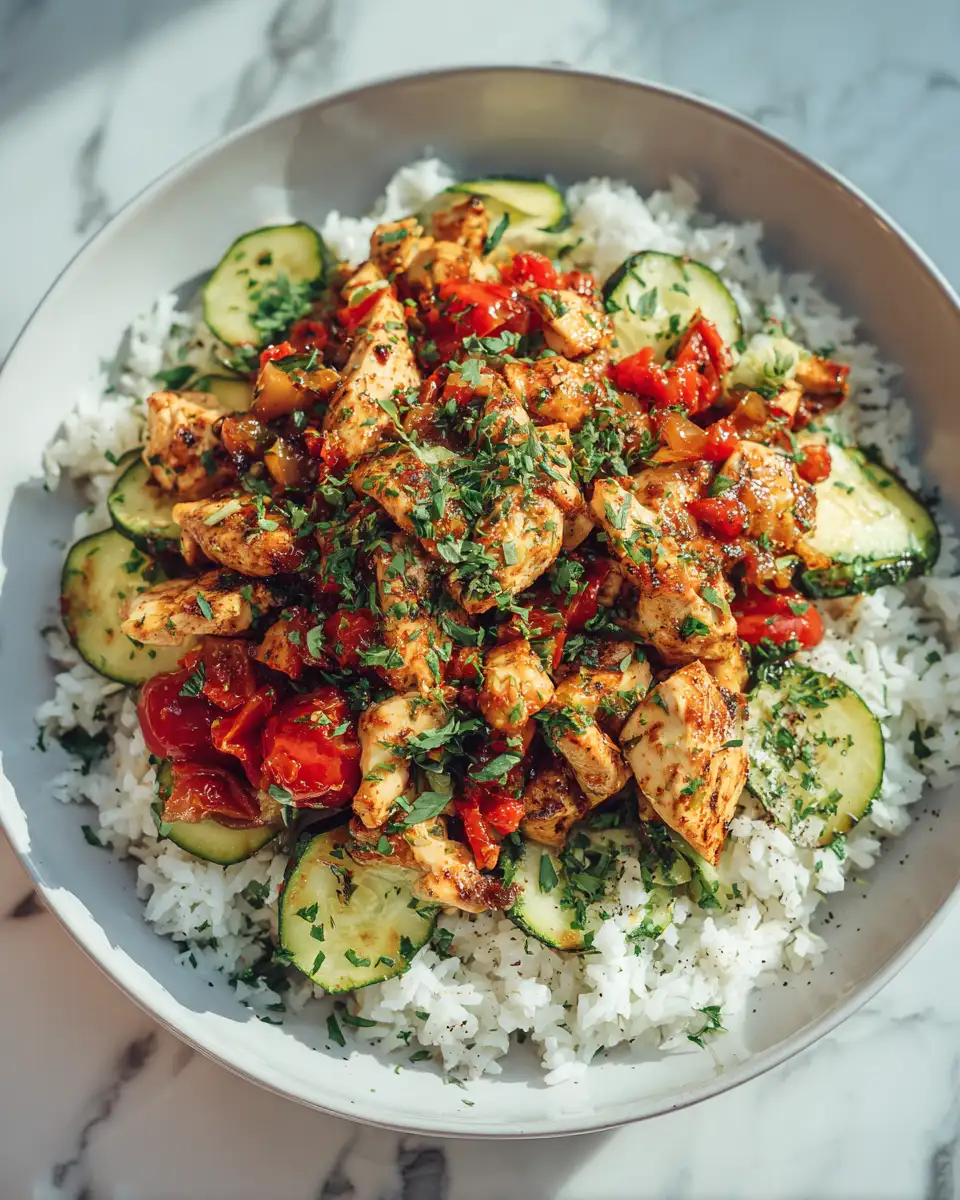 Final dish - Effortless Chicken and Rice Meal Prep for a Week of Deliciousness