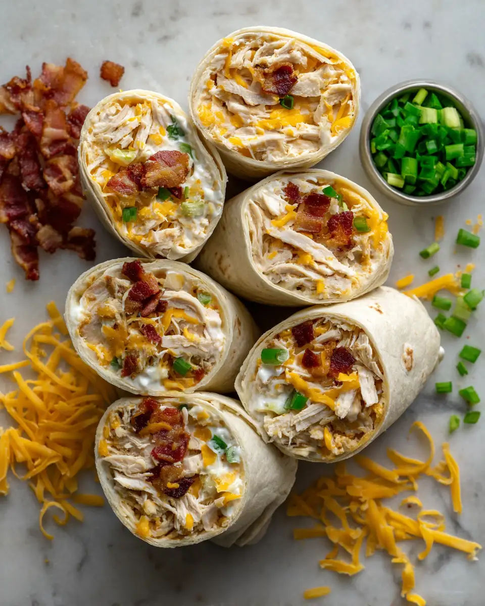 Ingredients for Irresistible Chicken Bacon Ranch Roll Ups That Will Wow Your Taste Buds
