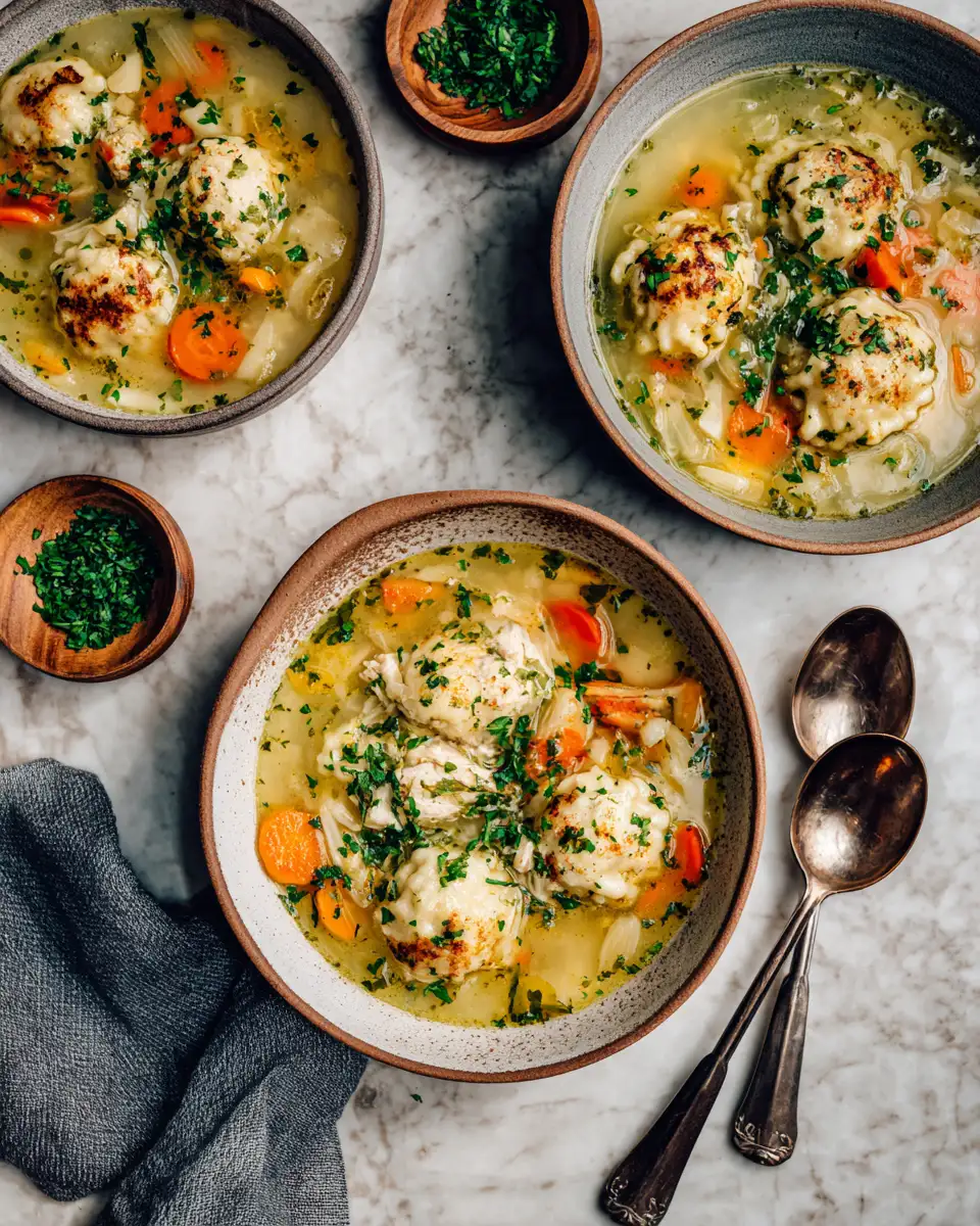 Final dish - Cozy Bowls of Comfort: Discover the Magic of Chicken Dumpling Soup
