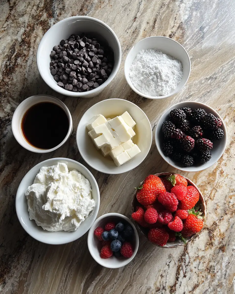 Ingredients for Decadent Chocolate Dessert Cups: A Sweet Indulgence for Every Occasion