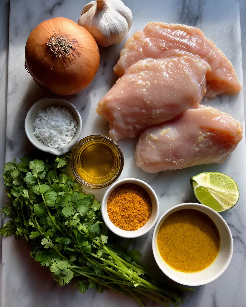 Ingredients for Spice Up Your Taste Buds with Churu Chicken Amarillo: A Peruvian Delight
