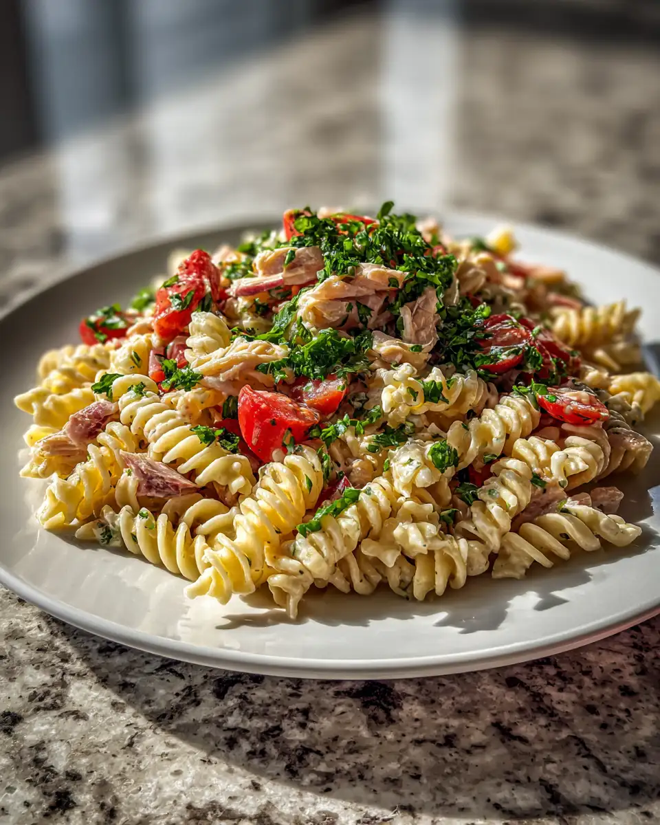 Final dish - Club Sandwich Pasta Salad: A Twist on a Classic Favorite