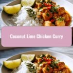 Zesty Flavors Unleashed Coconut Lime Chicken Curry Delight