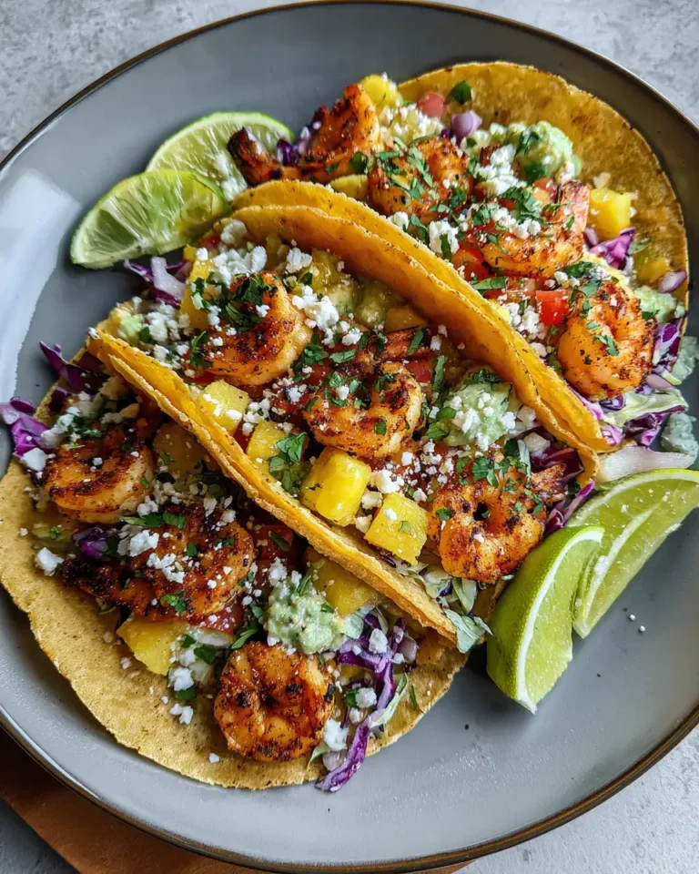 Tropical Flavor Fiesta with Coconut Lime Shrimp Tacos - Featured Image