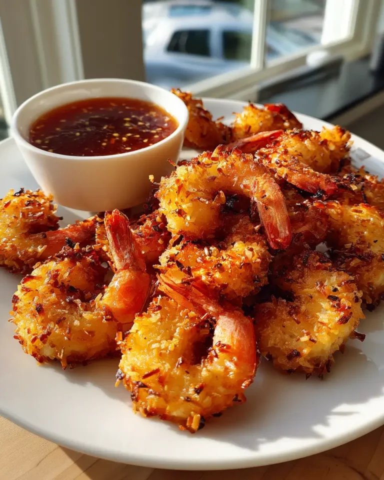 Irresistibly Crispy Coconut Shrimp with Sweet Dipping Sauce Delight - Featured Image