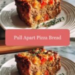 Comfort Meets Flavor in a Hearty Meatloaf Casserole with Vegetables