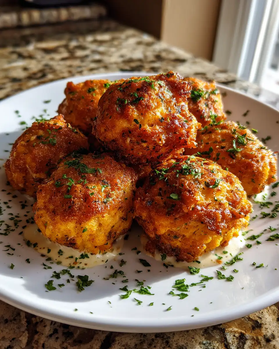 Spice Up Your Snack Game with Irresistible Cornbread Poppers 6 Final dish - Spice Up Your Snack Game with Irresistible Cornbread Poppers