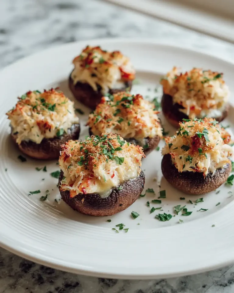 Irresistible Crab Stuffed Mushrooms Recipe for Your Next Dinner Party - Featured Image