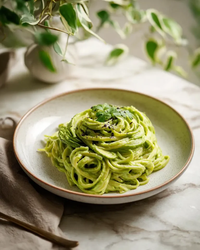 Indulge in the Ultimate Creamy Avocado Cilantro Pasta Delight - Featured Image