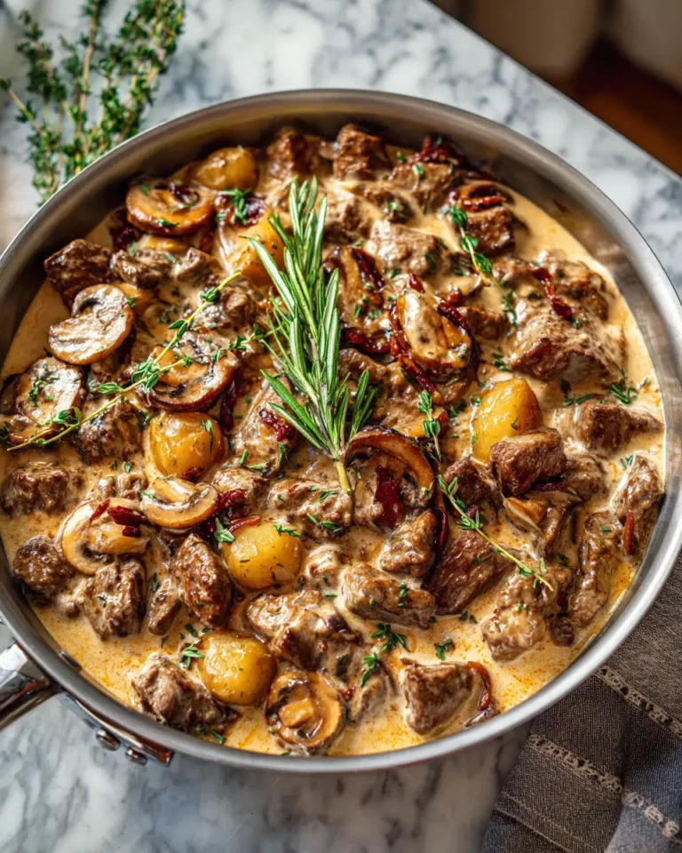 One-Pan Wonder: Savor the Richness of a Creamy Beef Skillet Dinner - Featured Image