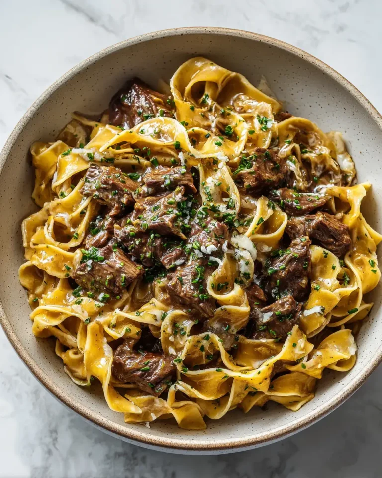 Decadent Delights: Dive into Creamy Garlic Beef Pasta Bliss - Featured Image