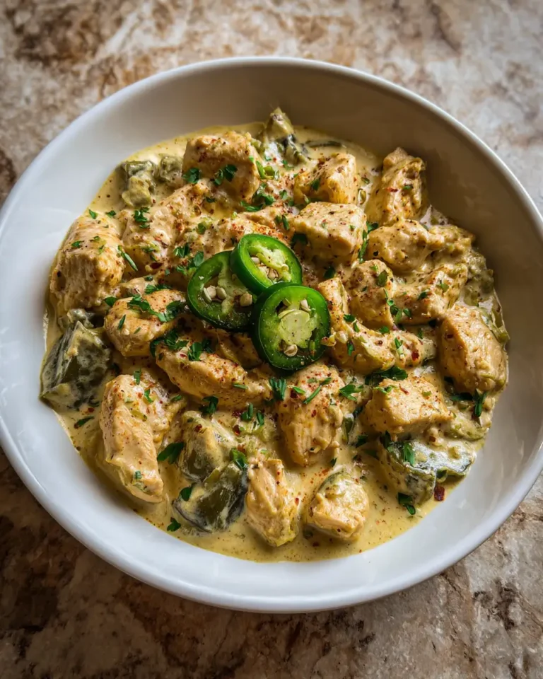 Spice Up Your Dinner with a Creamy Jalapeno Chicken Skillet Sensation - Featured Image