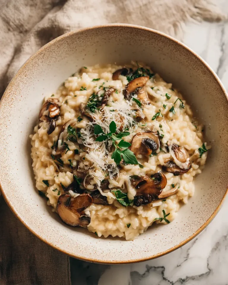 Indulge in Decadence with Creamy Mushroom Garlic Risotto - Featured Image
