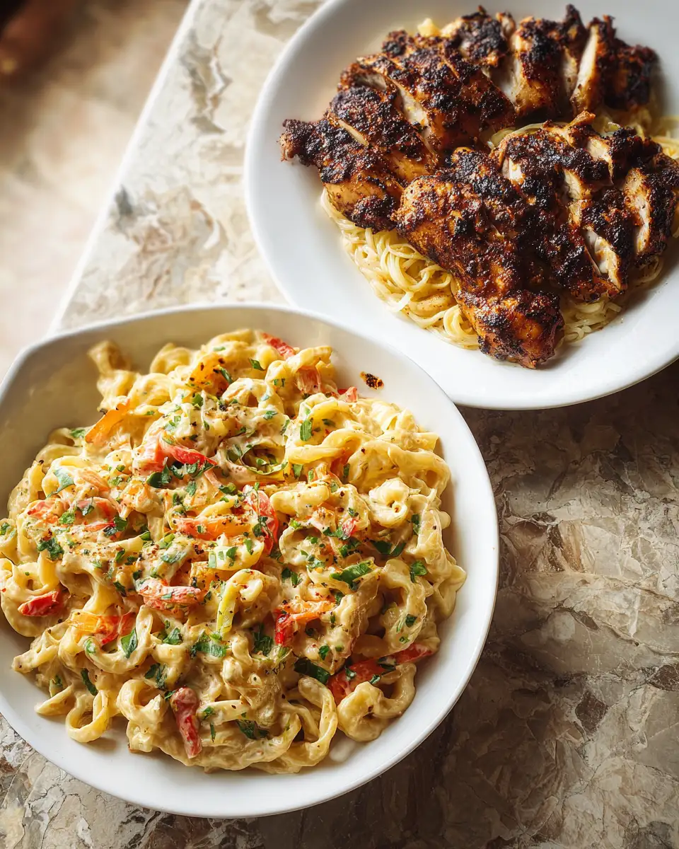 Spice Up Your Dinner with Creamy Rasta Pasta and Jerk Chicken Delight - Featured Image