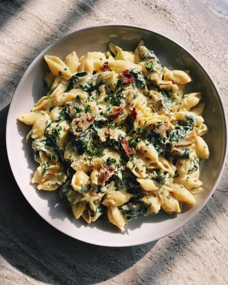 Spinach Artichoke Pasta: A Creamy Twist on a Classic Favorite - Featured Image