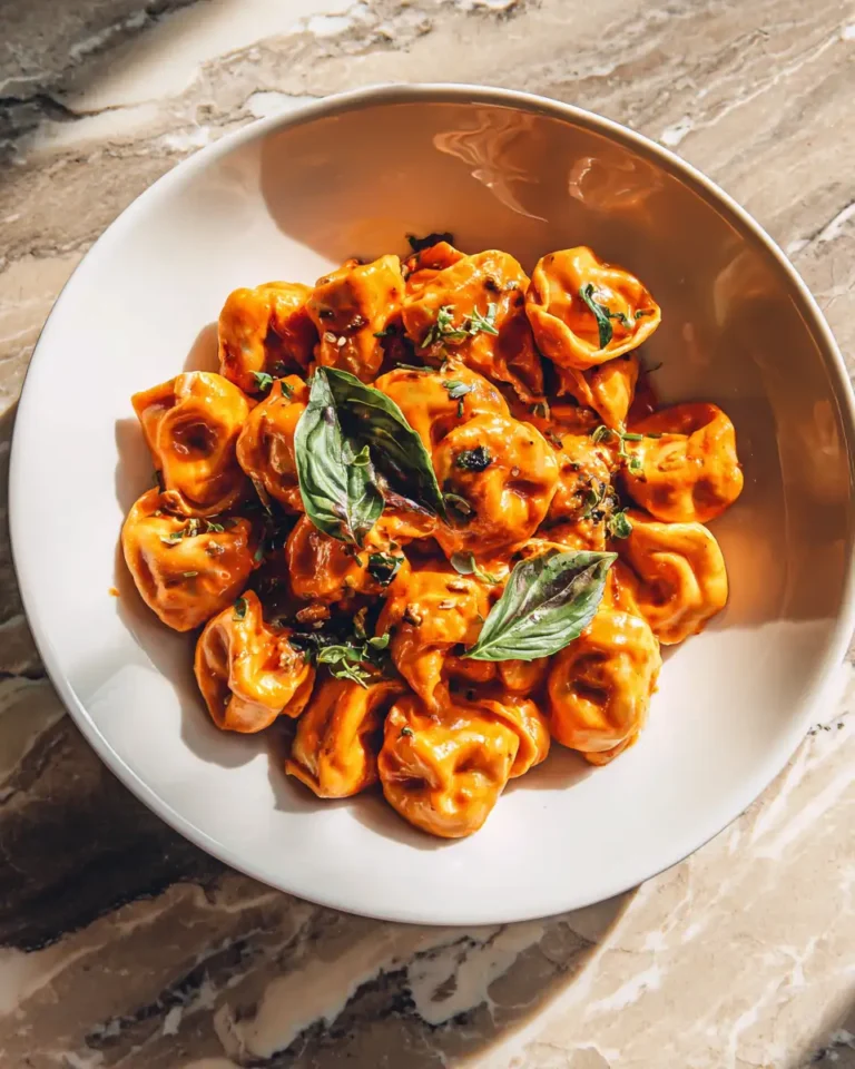 Irresistibly Creamy Tomato Basil Tortellini: A Comforting Italian Delight - Featured Image