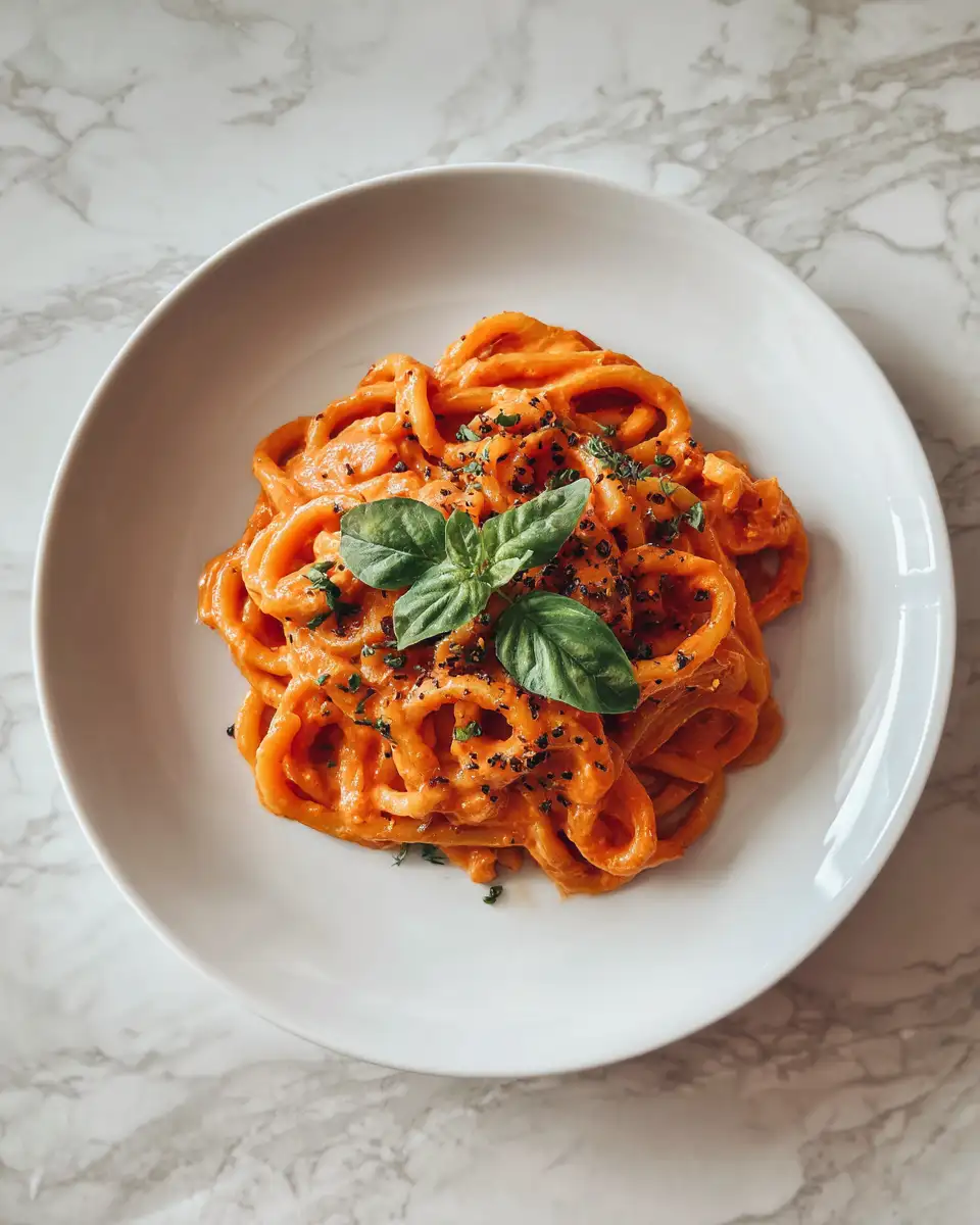 Final dish - Indulge in the Ultimate Comfort with Creamy Tomato Pasta